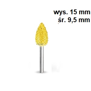 tarnik płomień 9,5x15,  18F38-40, trzpień 3,2 mm